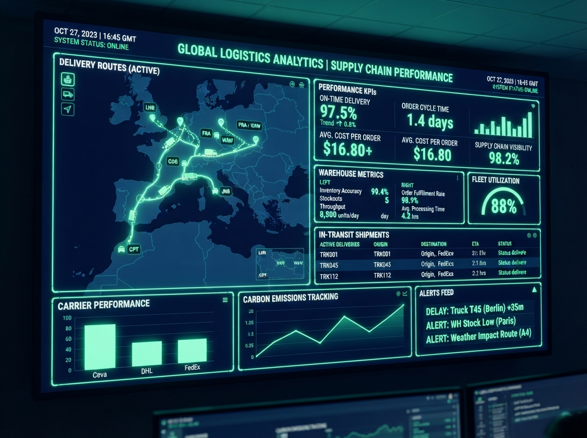 Logistics Analytics Dashboard