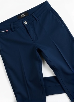 Navy Stretch Chinos
