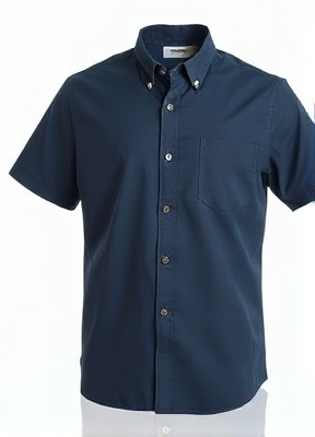 Navy Oxford Button-Down