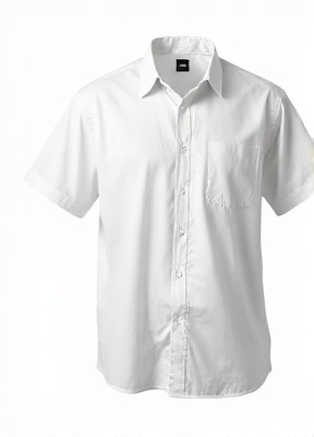 White Casual Dress Shirt