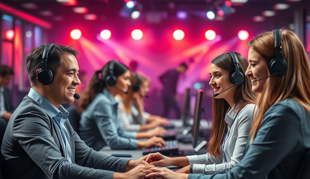 Customer support team