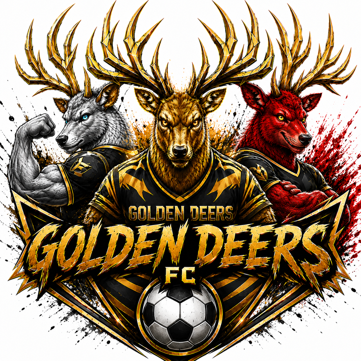 Golden Deers FC Logo