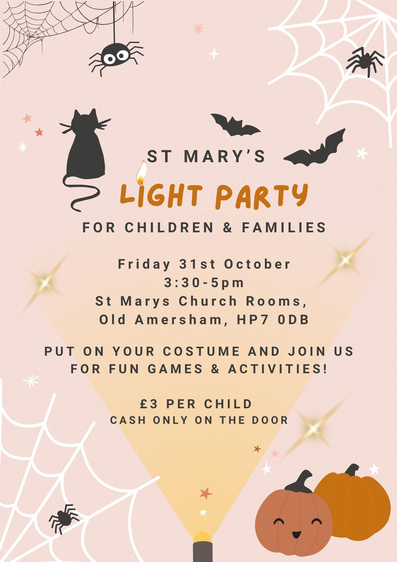 pink orange cute ghost costume party halloween poster.jpg