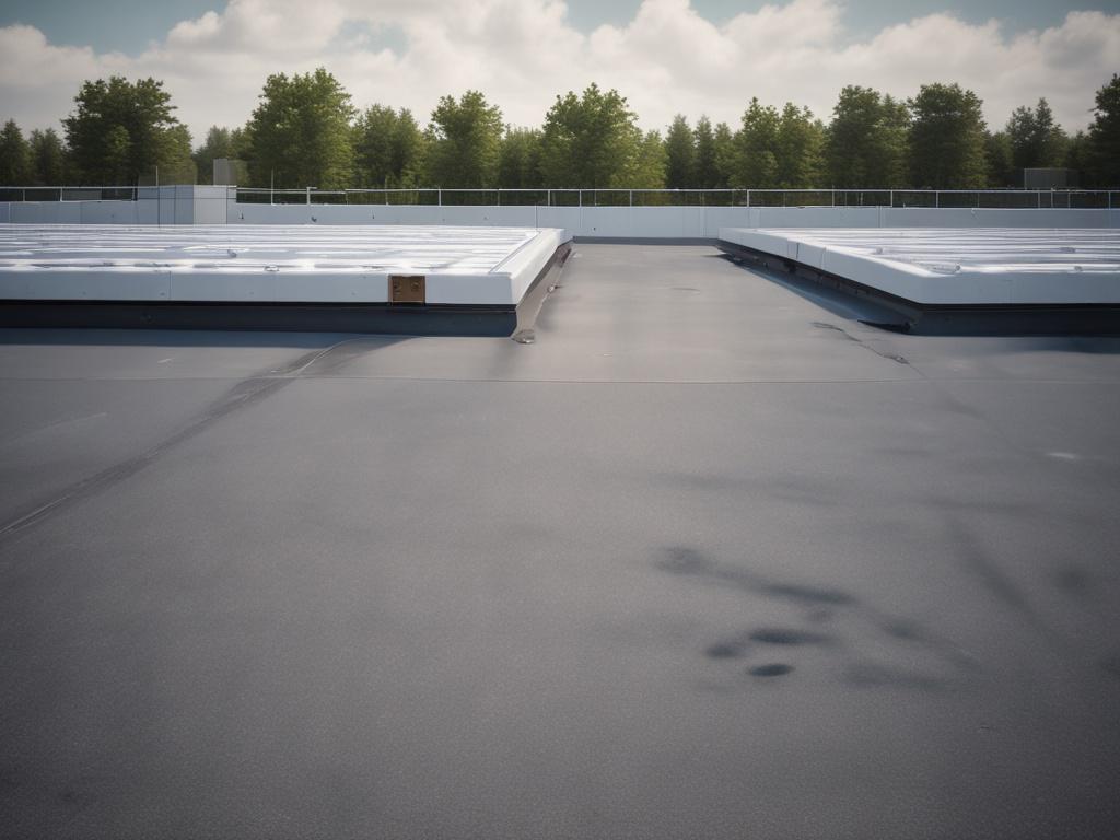 A hyper realistic close up shot of a commercial flat