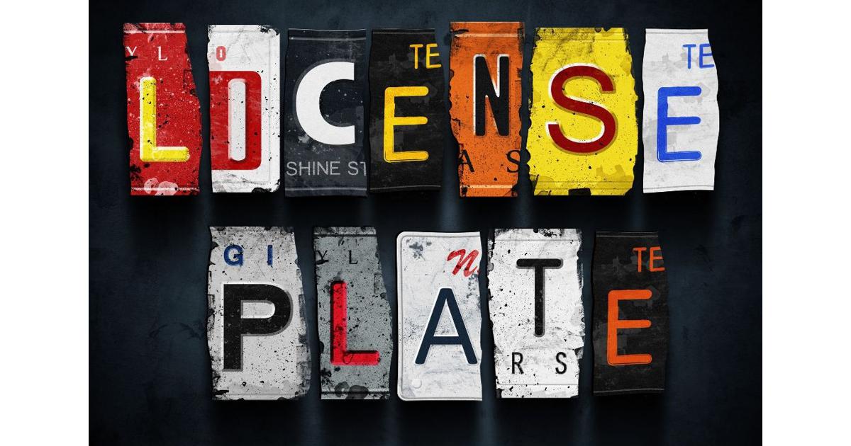 California Dealer License Plates