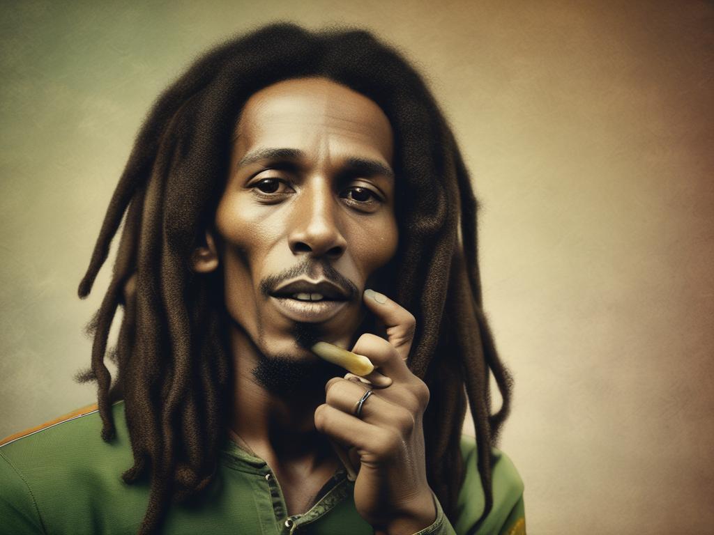 Bob Marley, king size rolling paper, natural, unrefined, smoking, rolling, reggae, vibrant design