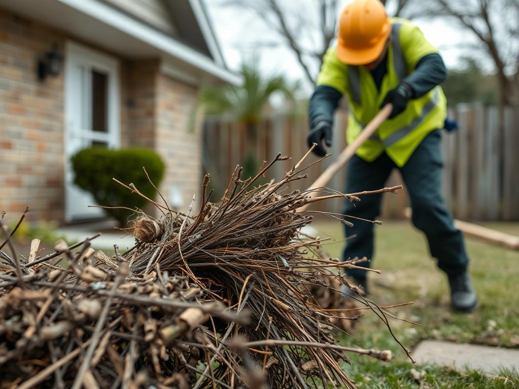 A close up shot of a team member in safety