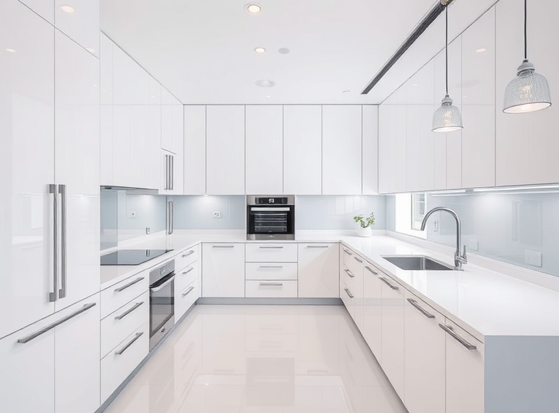 Professional luxury kitchen cleaning