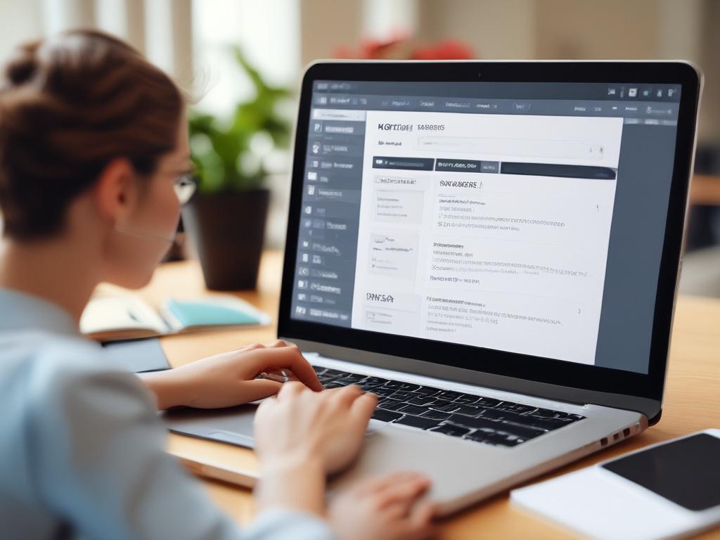 A close up shot of a virtual assistant managing emails