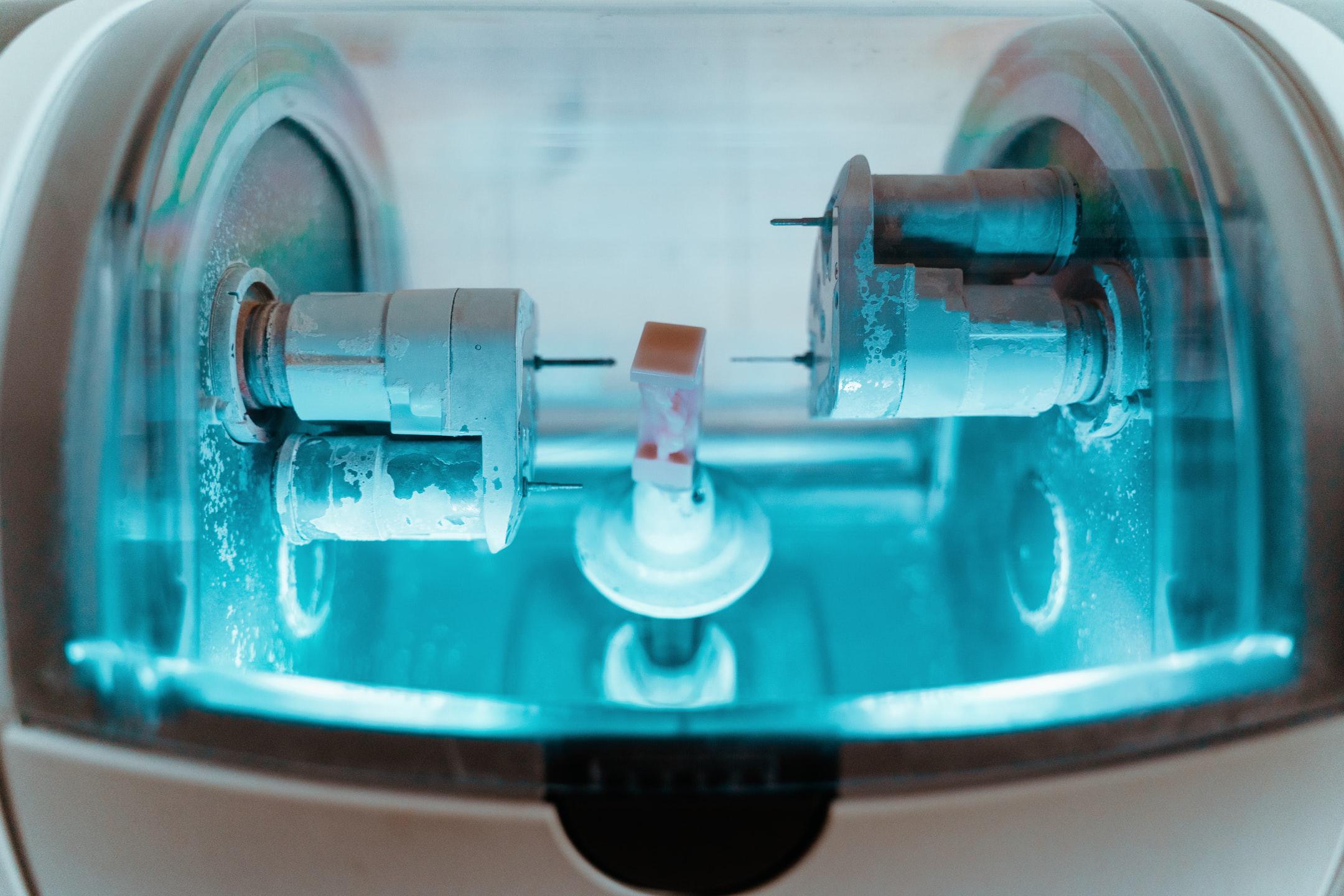 An image of laser technology.