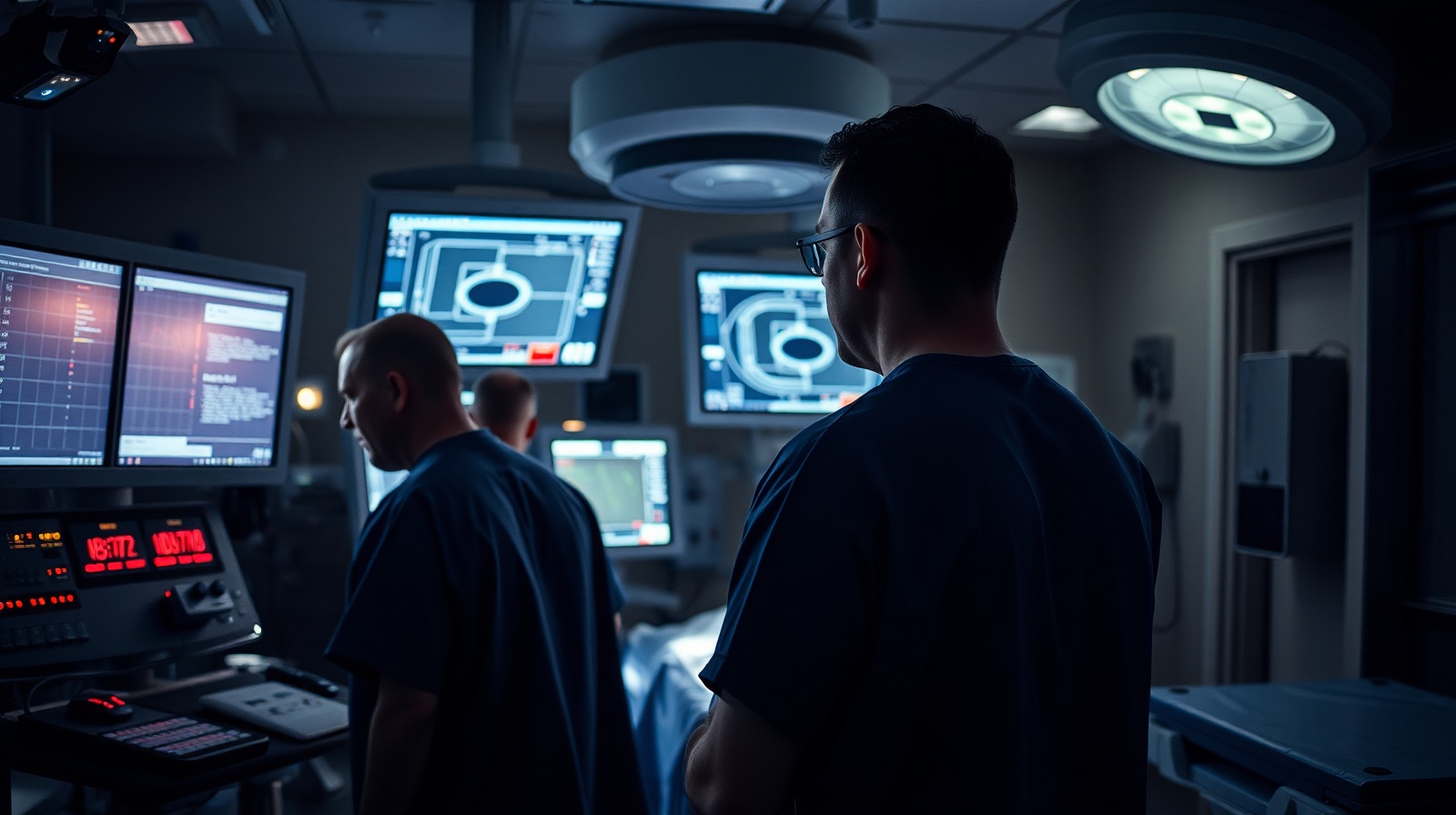 Emergency department operational environment with clinicians under pressure