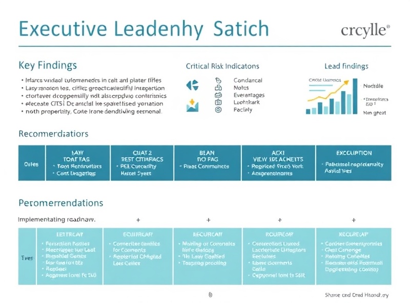 Executive leadership summary example