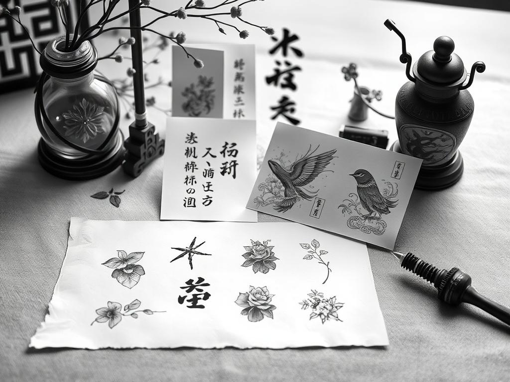 A high resolution, realistic black and white image featuring a