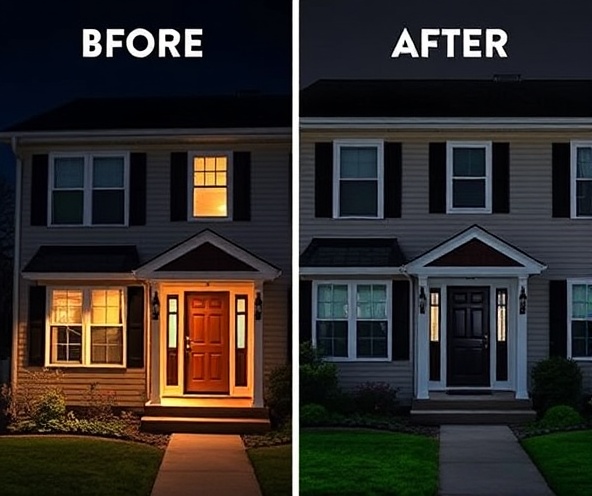 Residential Security Installation before professional security installation