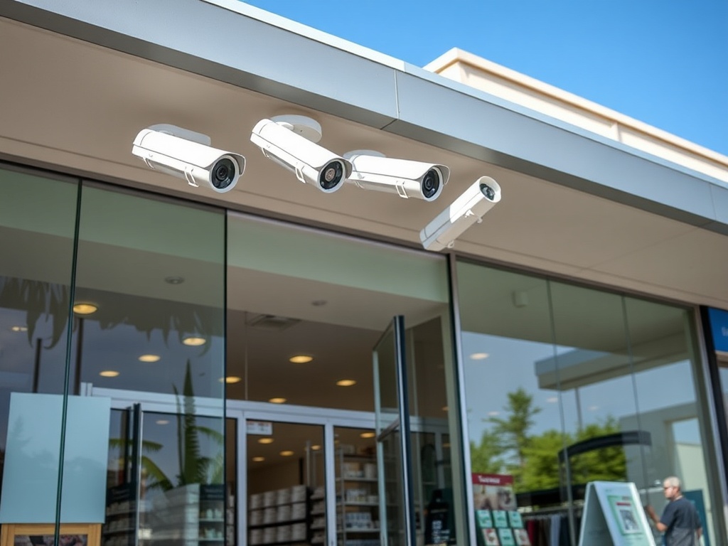 Plano retail center security installation