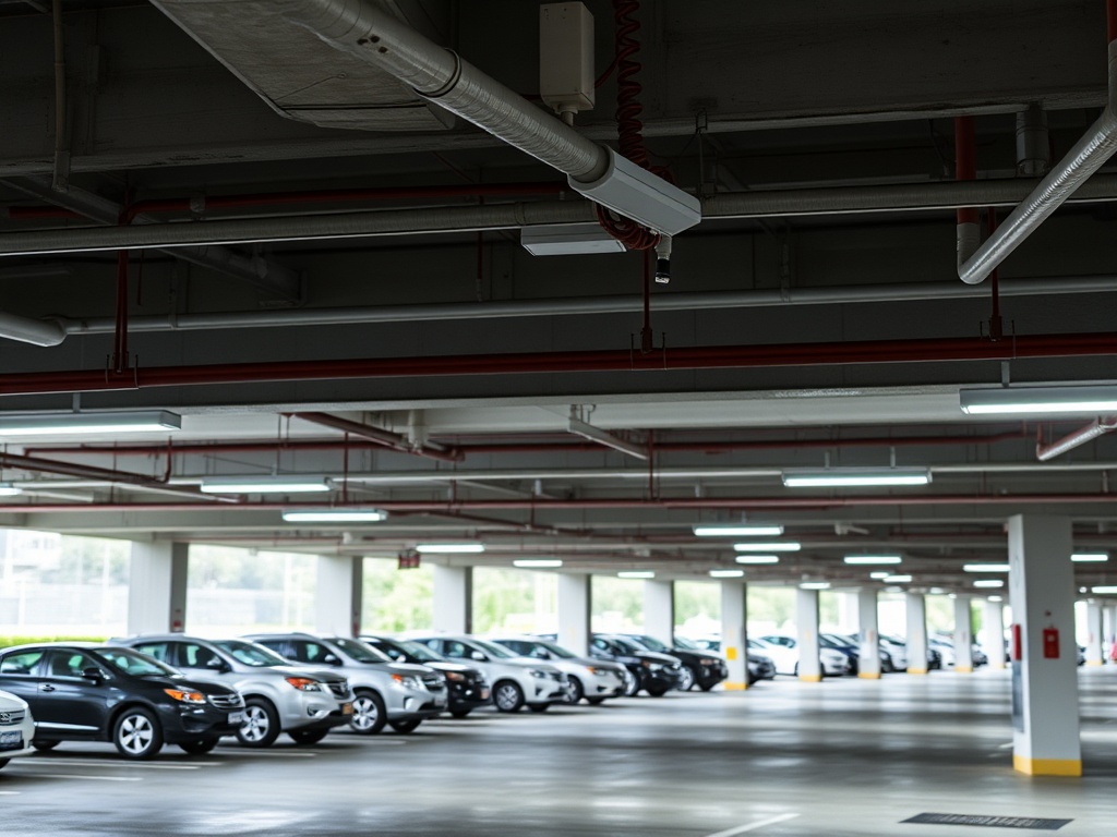 Parking area security installation in Southlake