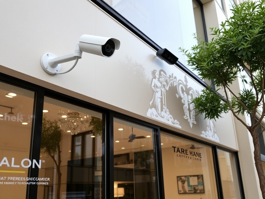 Luxury retail security camera system in Southlake