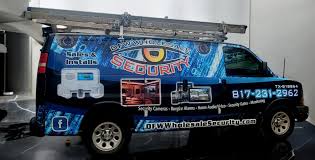 DFW Wholesale Security professional service truck serving Dallas - Fort Worth based security camera installation company