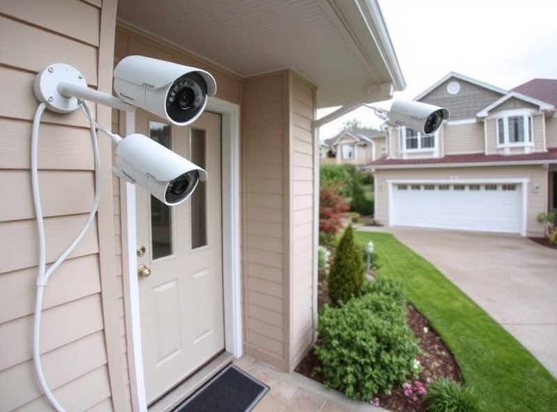 Student housing security system covering entrances and common areas TCU Fort Worth surveillance