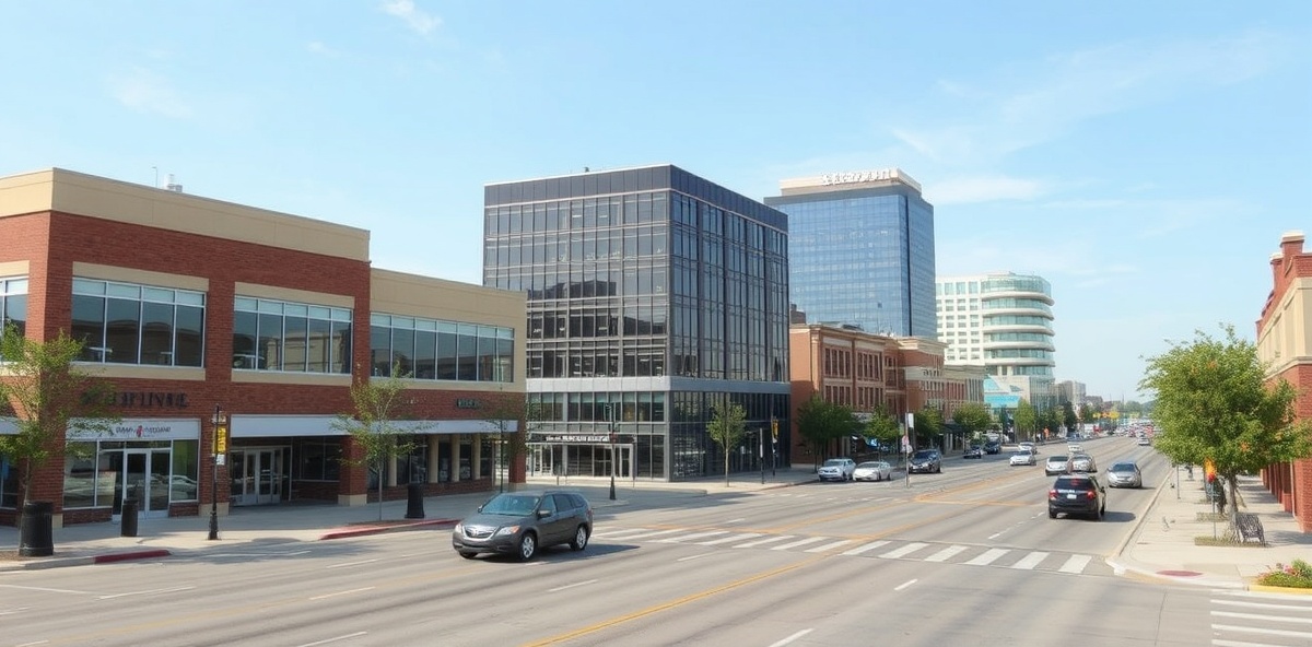Downtown Carrollton Texas business district - Professional security camera installation in Carrollton