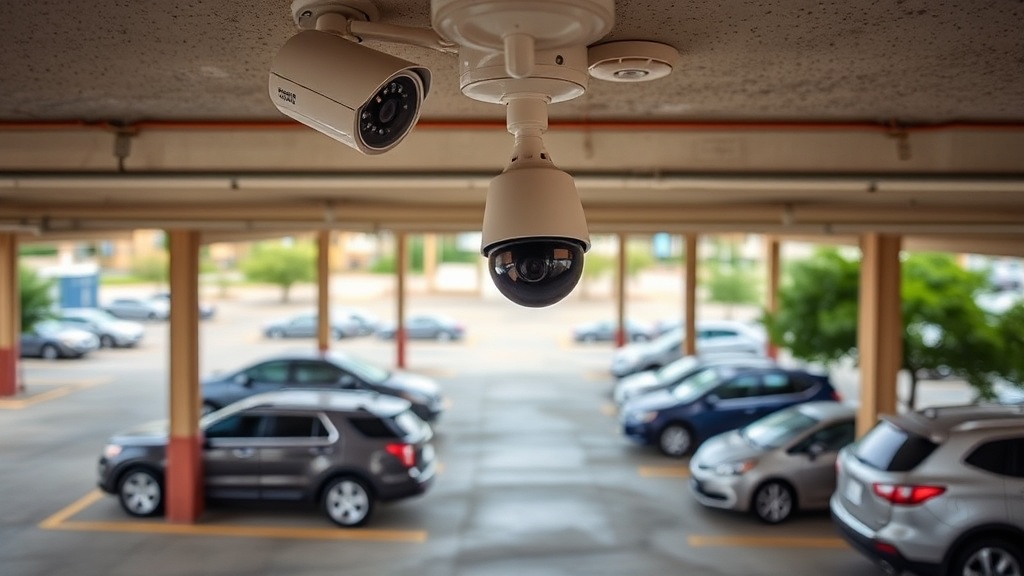 Parking security camera system in Hurst