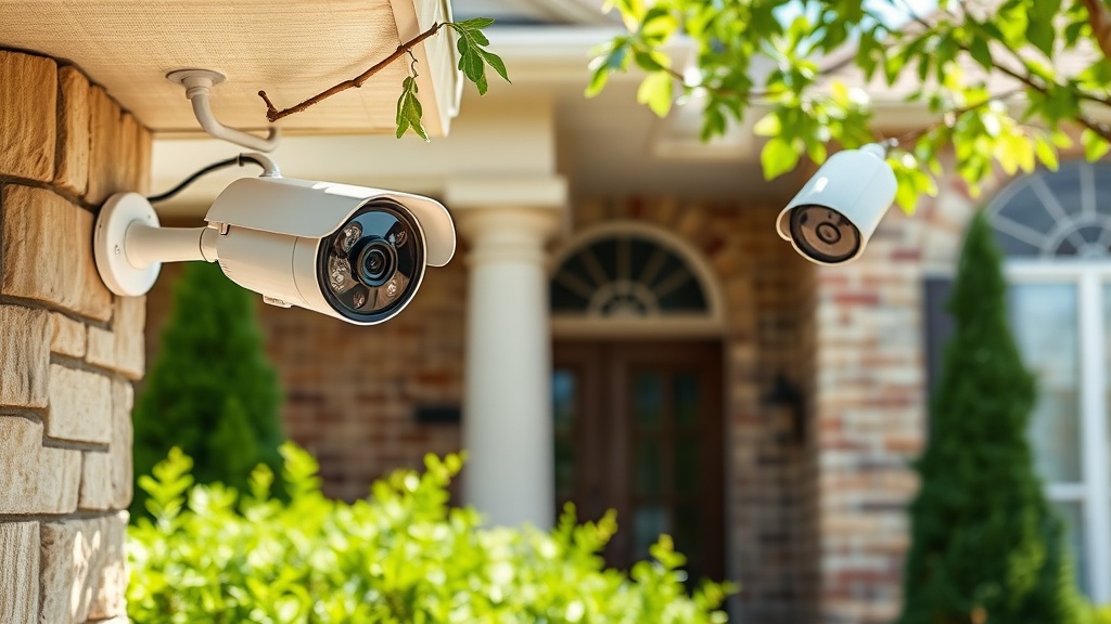 Residential security camera system in Euless