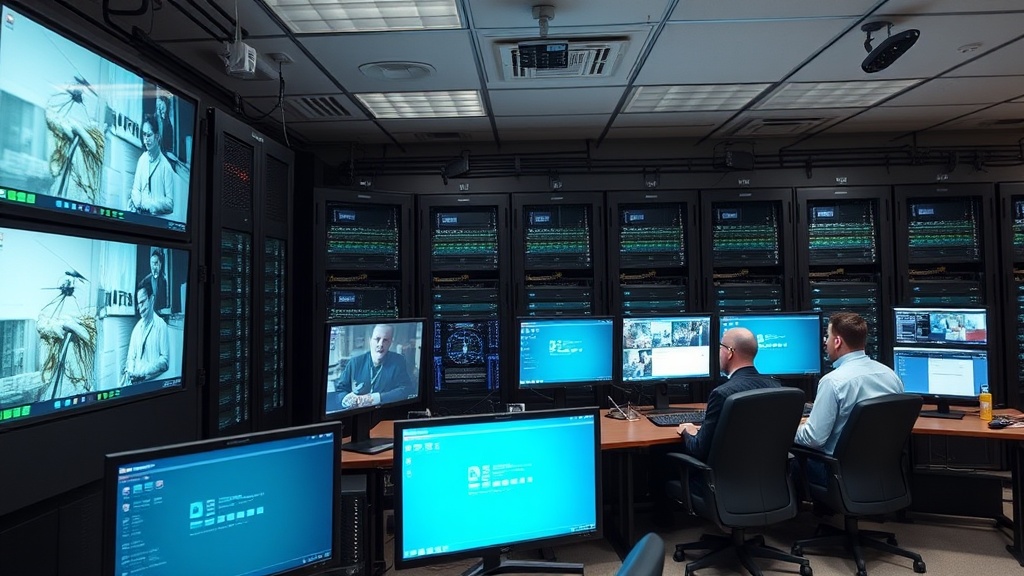 Network center security monitoring in Hurst
