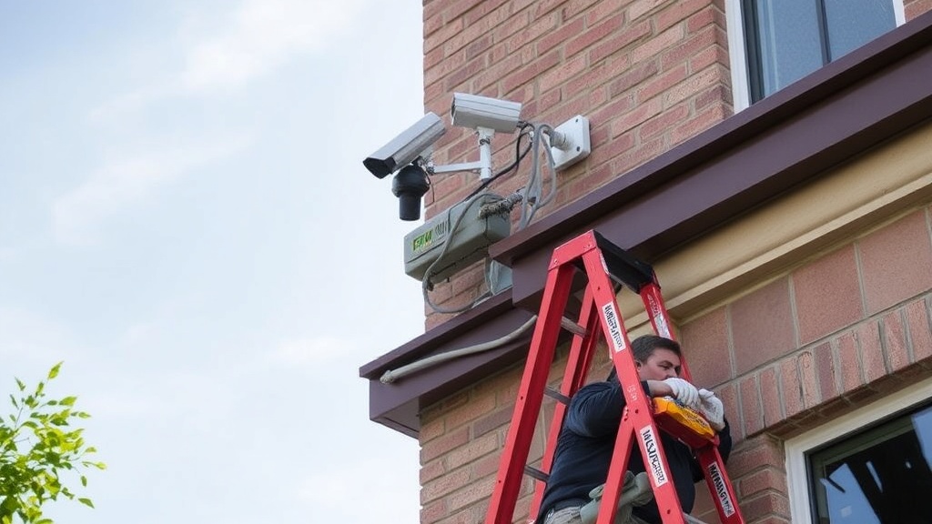 DFW Wholesale Security technician installation in North Richland Hills