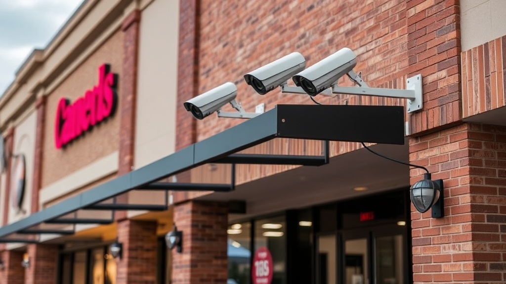 Retail shopping center security installation in Lewisville