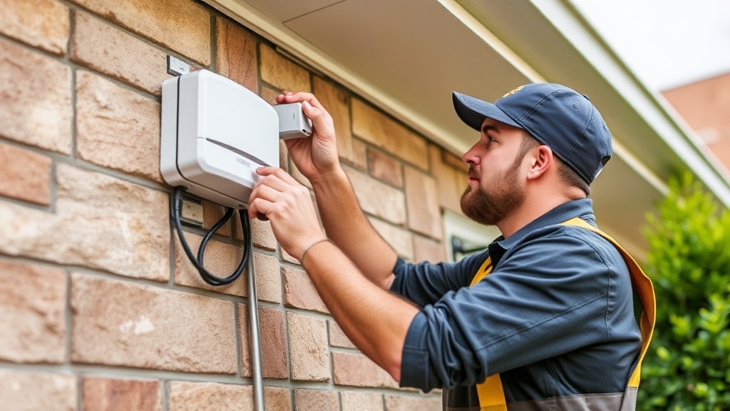 DFW Wholesale Security technician installation in Flower Mound
