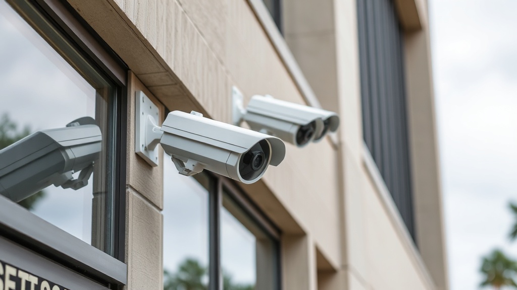 Office building security installation in Lewisville