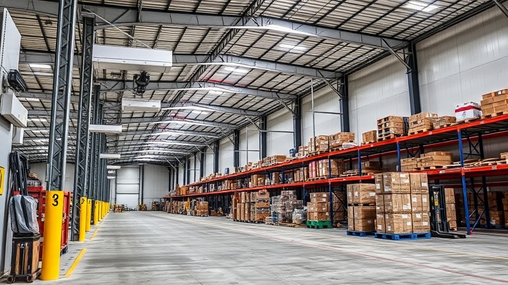 Warehouse security installation in Carrollton