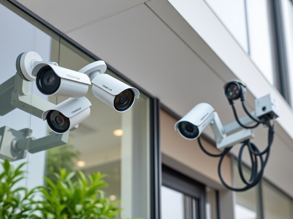 Warehouse security camera system in Garland