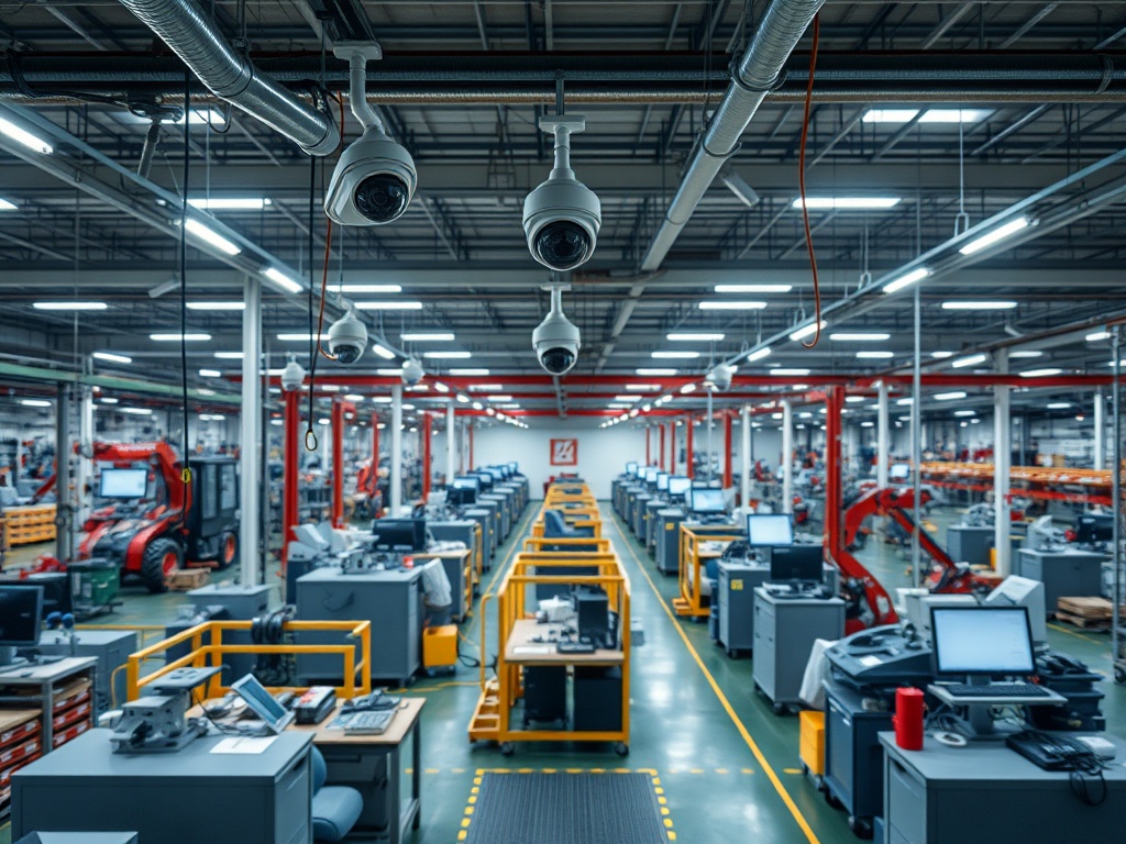 Office complex security camera system in Frisco