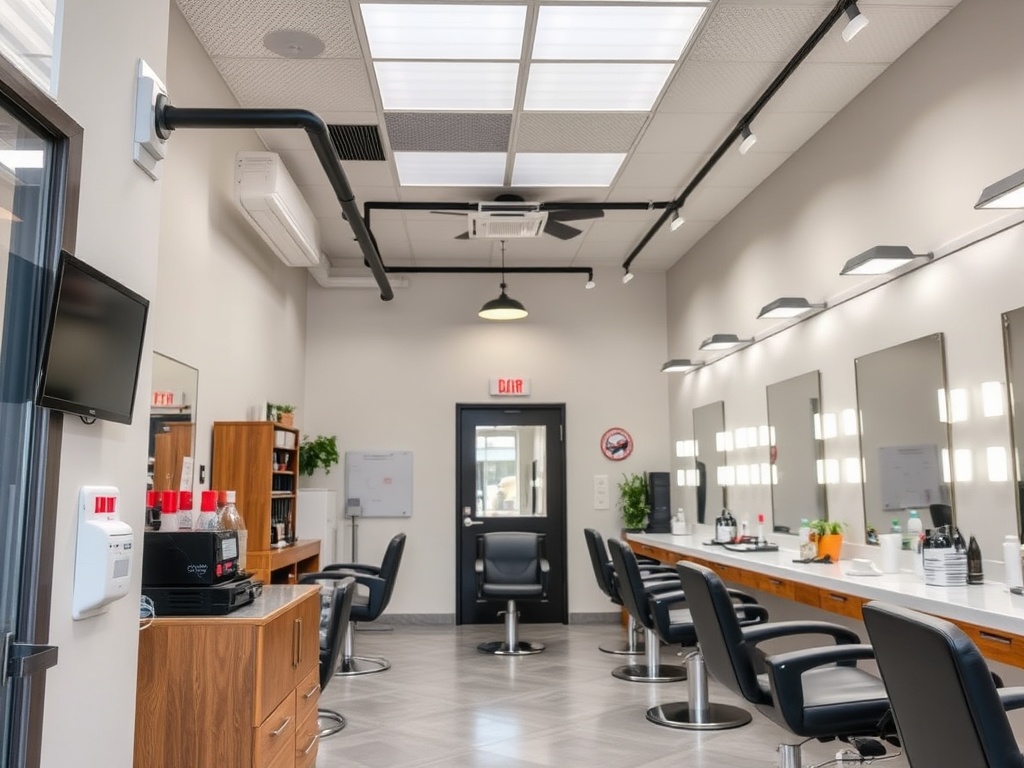 University campus security camera system in Denton