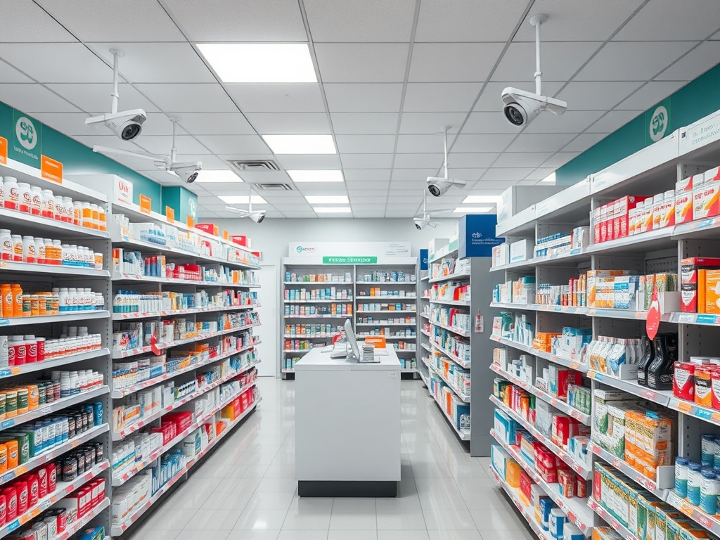 Retail store security installation in Grand Prairie