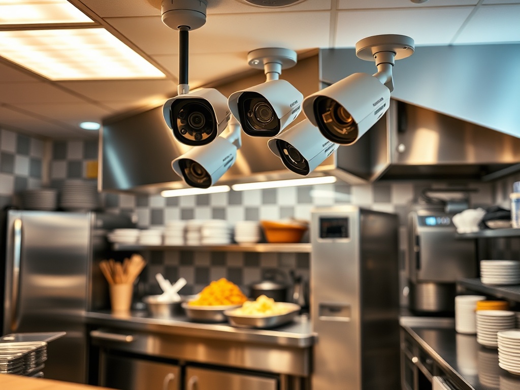 Parking garage security camera system in Grand Prairie