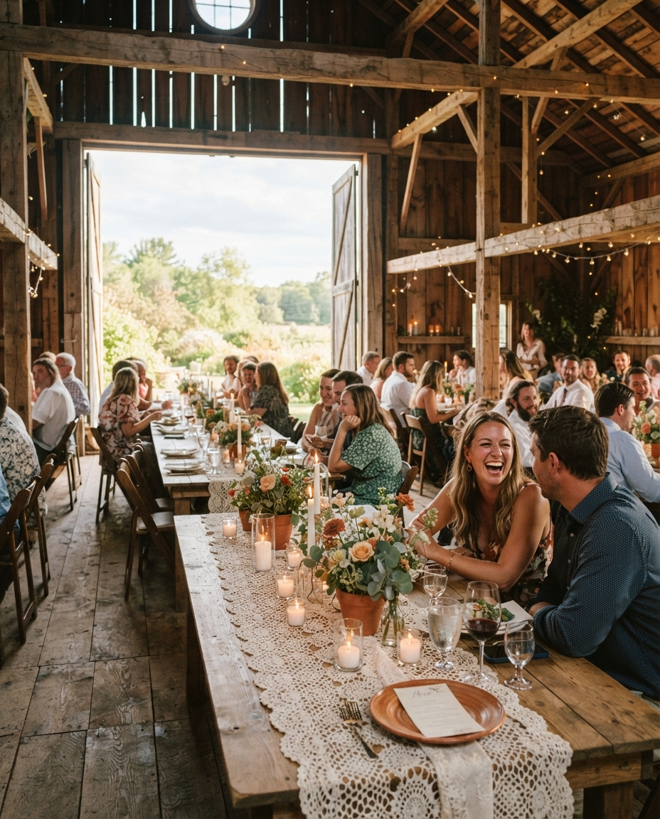 Priya & Daniel's wedding at Cedarline Barn, Hudson Valley, NY