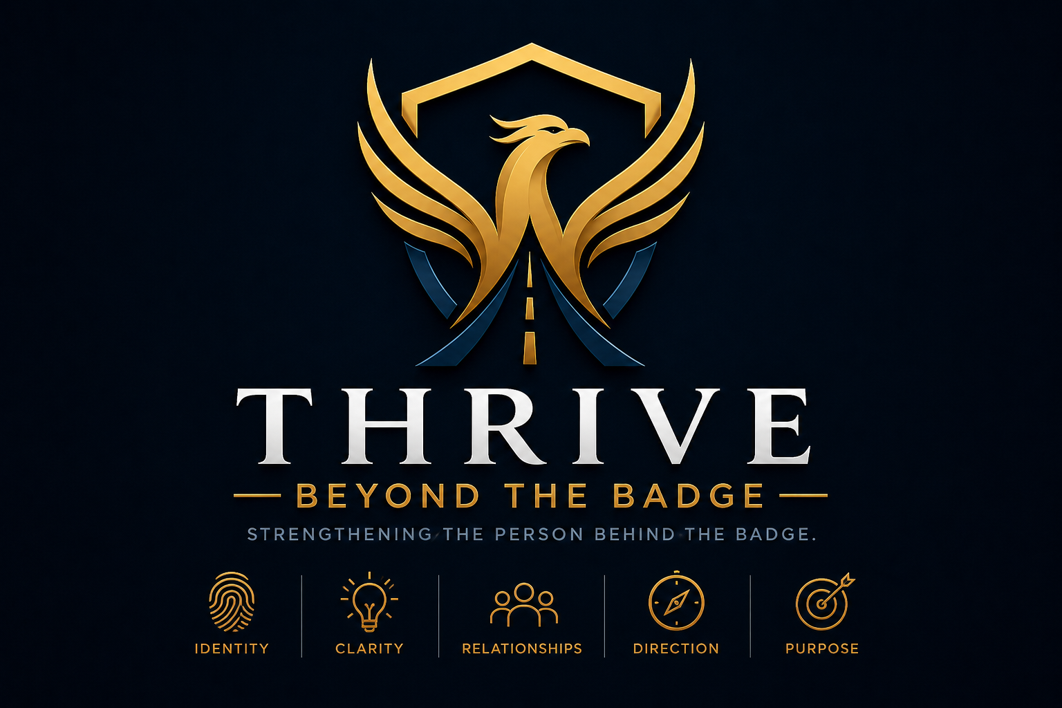 Thrive Beyond the Badge Logo