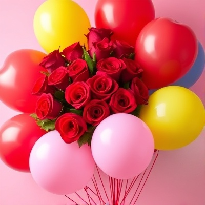 Flowers & Balloons