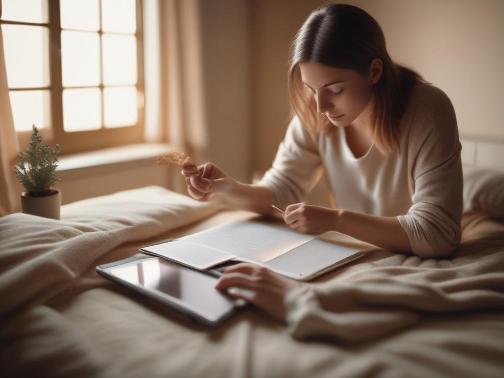 A person exploring passive income ideas on a tablet in