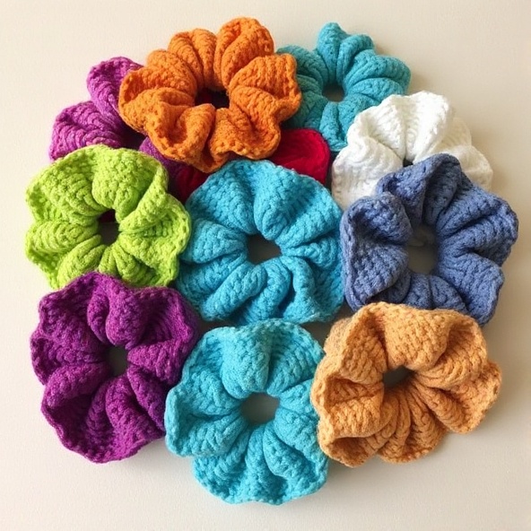 Crochet Scrunchies