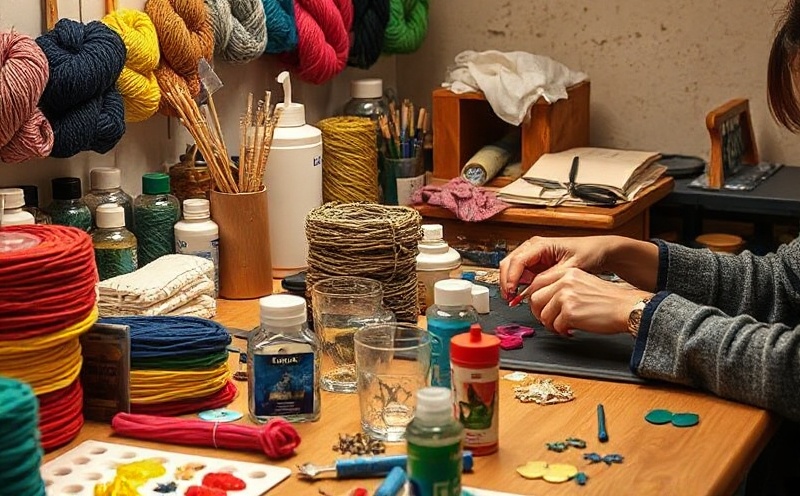 Nancy's creative workspace