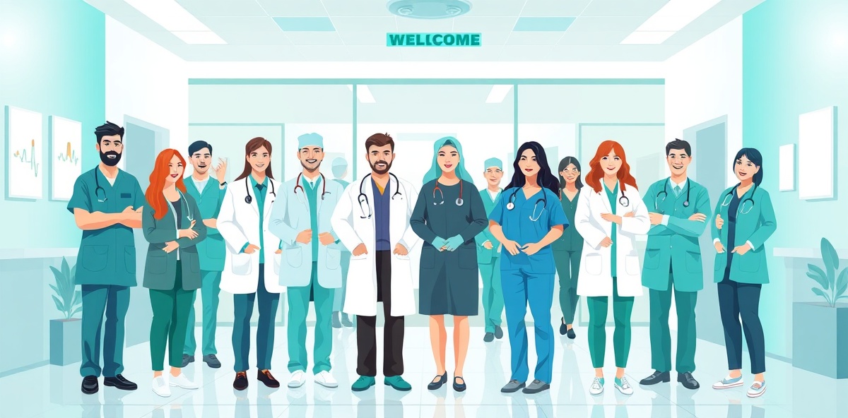 Professional medical team at Riverview Medical Centre providing patient care