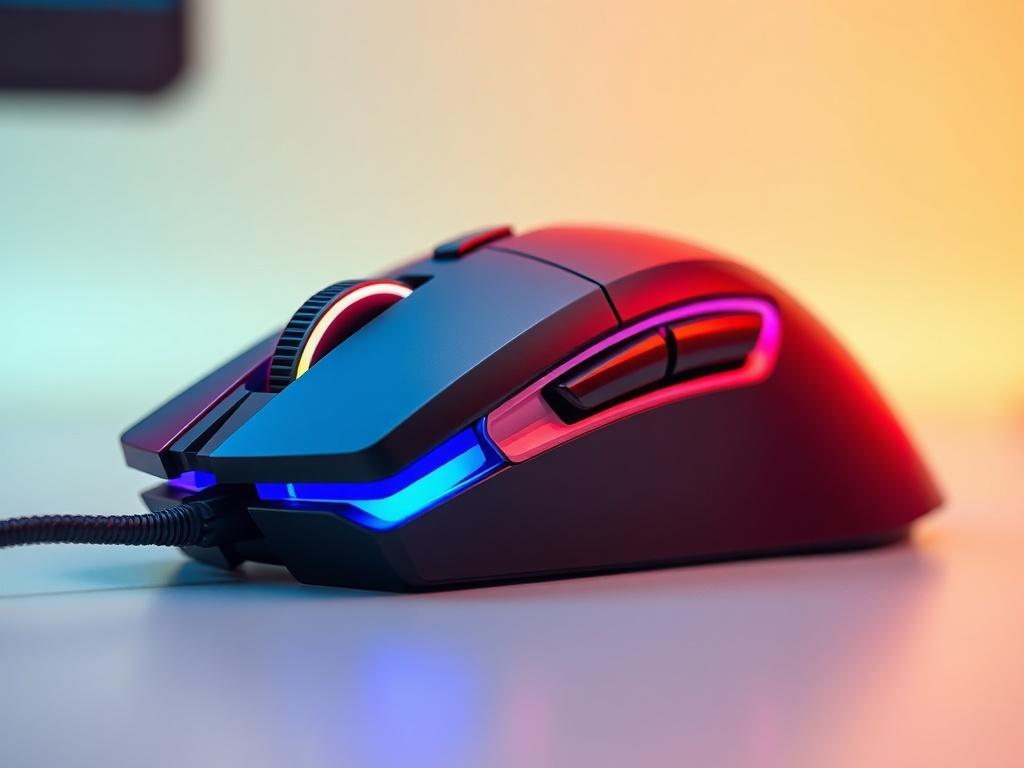 A hyper realistic close up shot of a sleek, modern