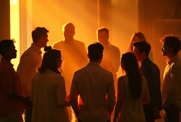Diverse multicultural community experiences