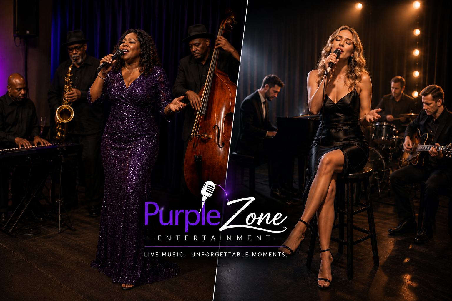 Diverse performers in live entertainment