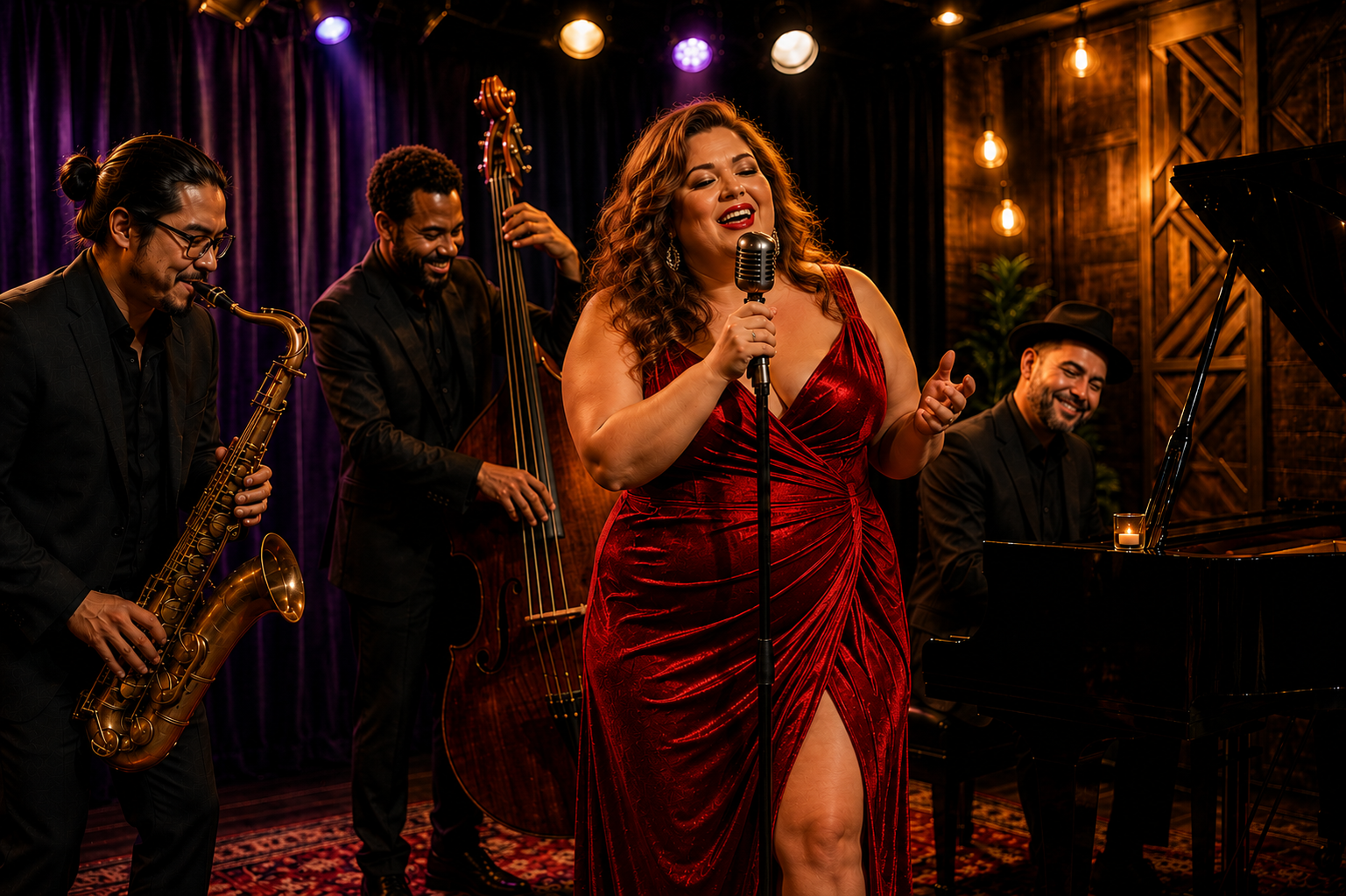 Diverse performers in live entertainment