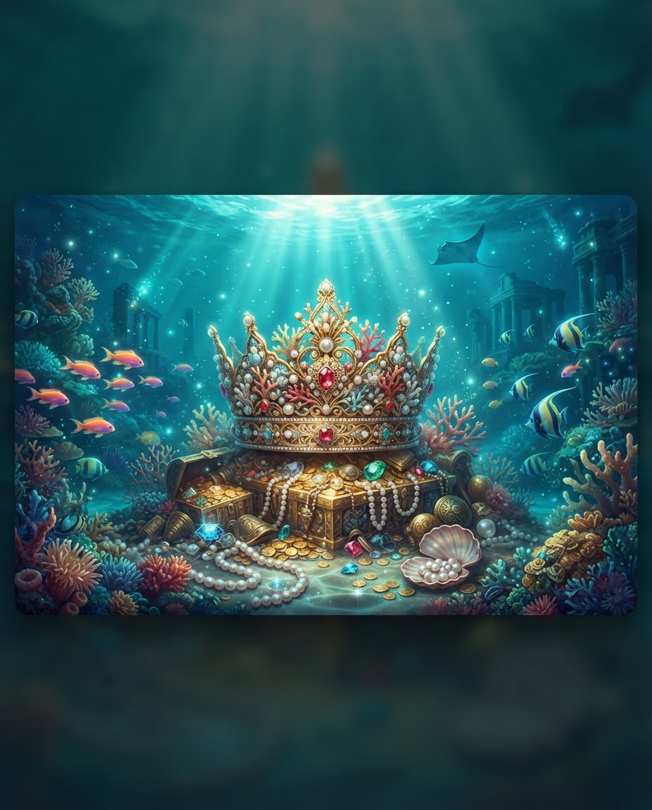 Pearl of the Deep illustrated game cover