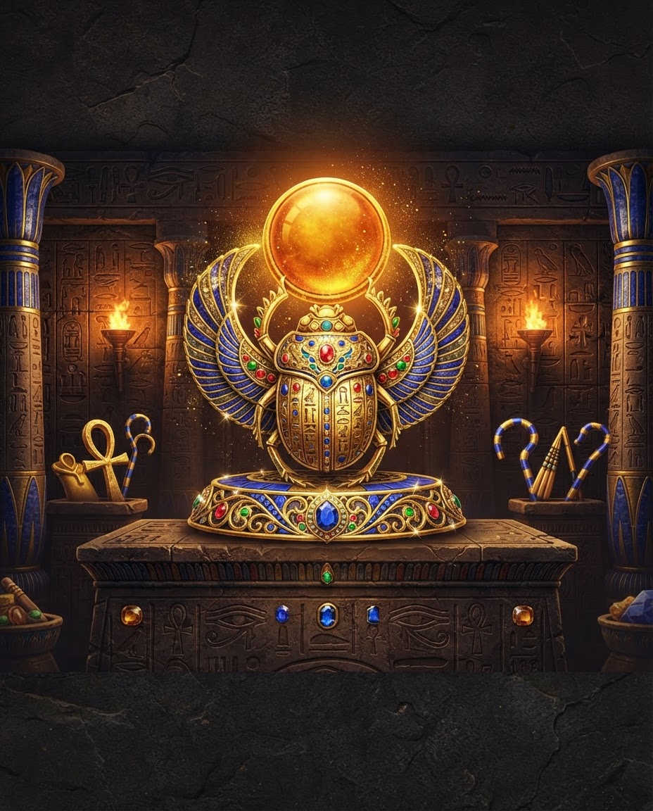 Pharaoh’s Fortune illustrated game cover